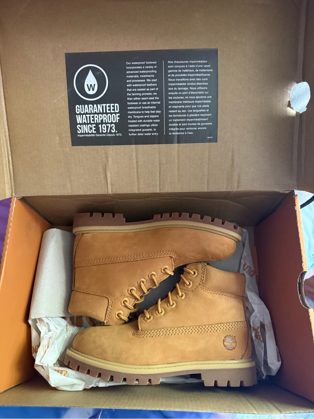 Timberland Waterproof Wheat Boots Boys